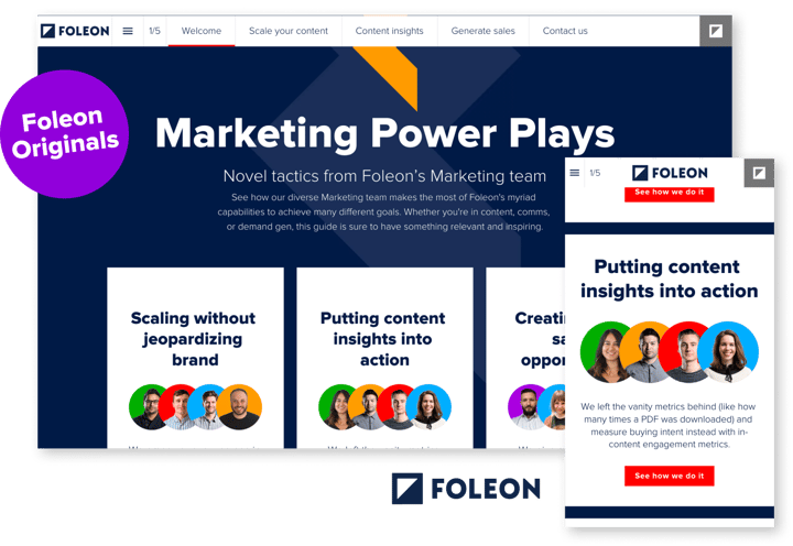 Foleon content guide